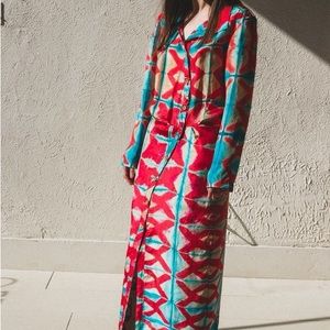 Tigra Tigra Serpentine clamp dye dress